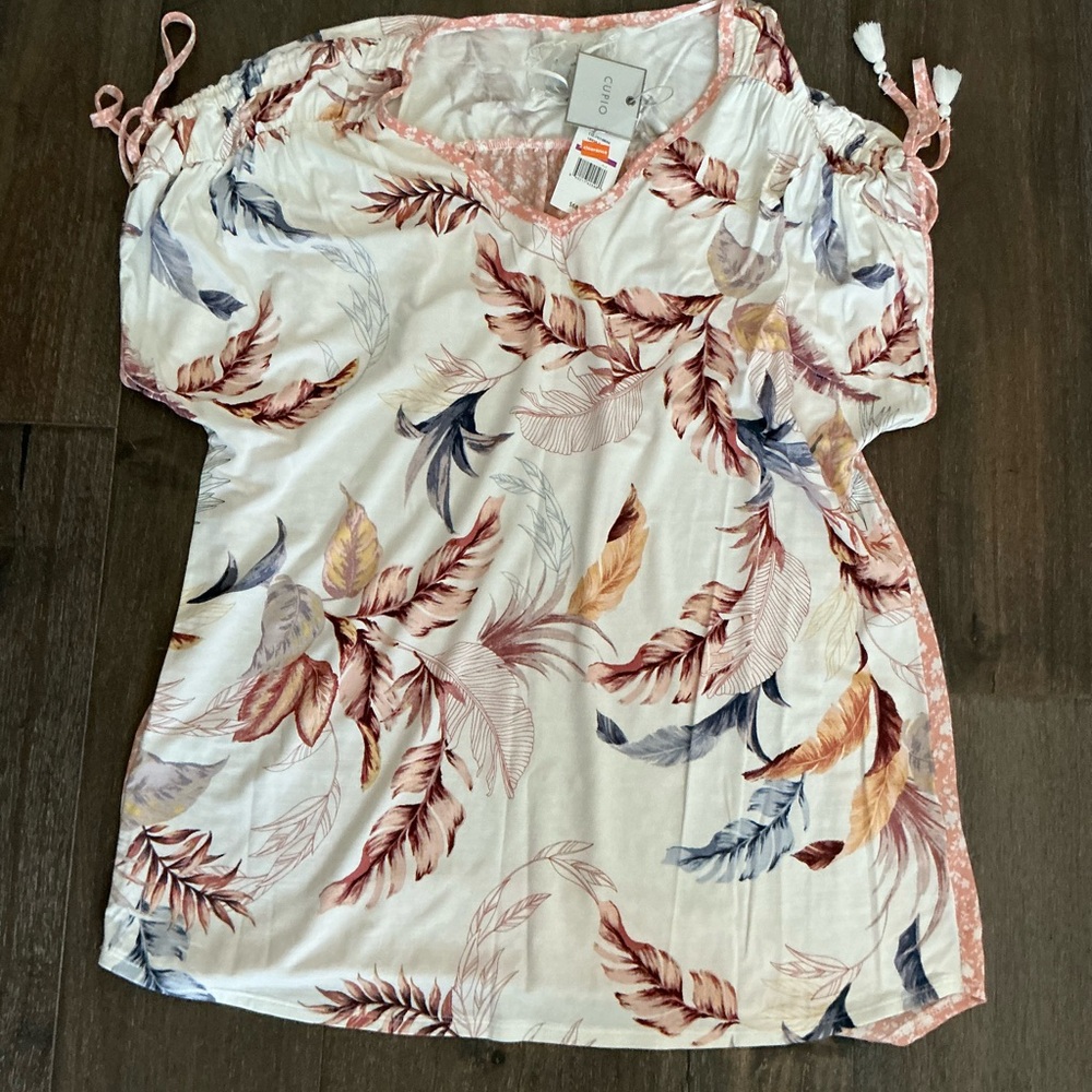 Women's Flower Print Top